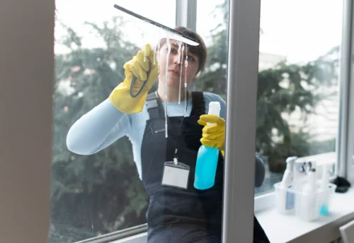 Nettoyage de vitres intérieures et extérieures à Langoat